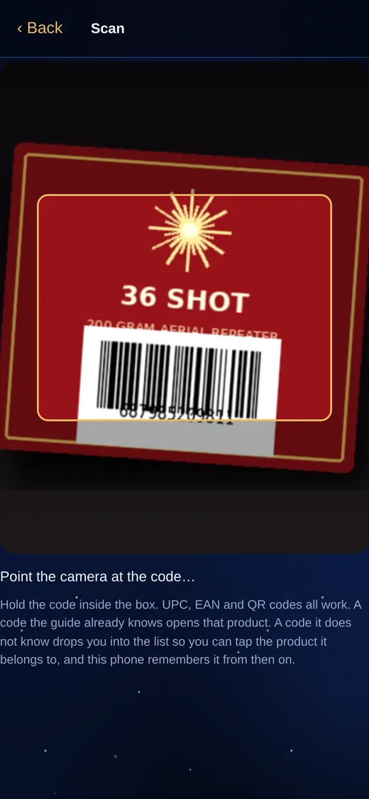 Scan it. If we don't have it, add it.